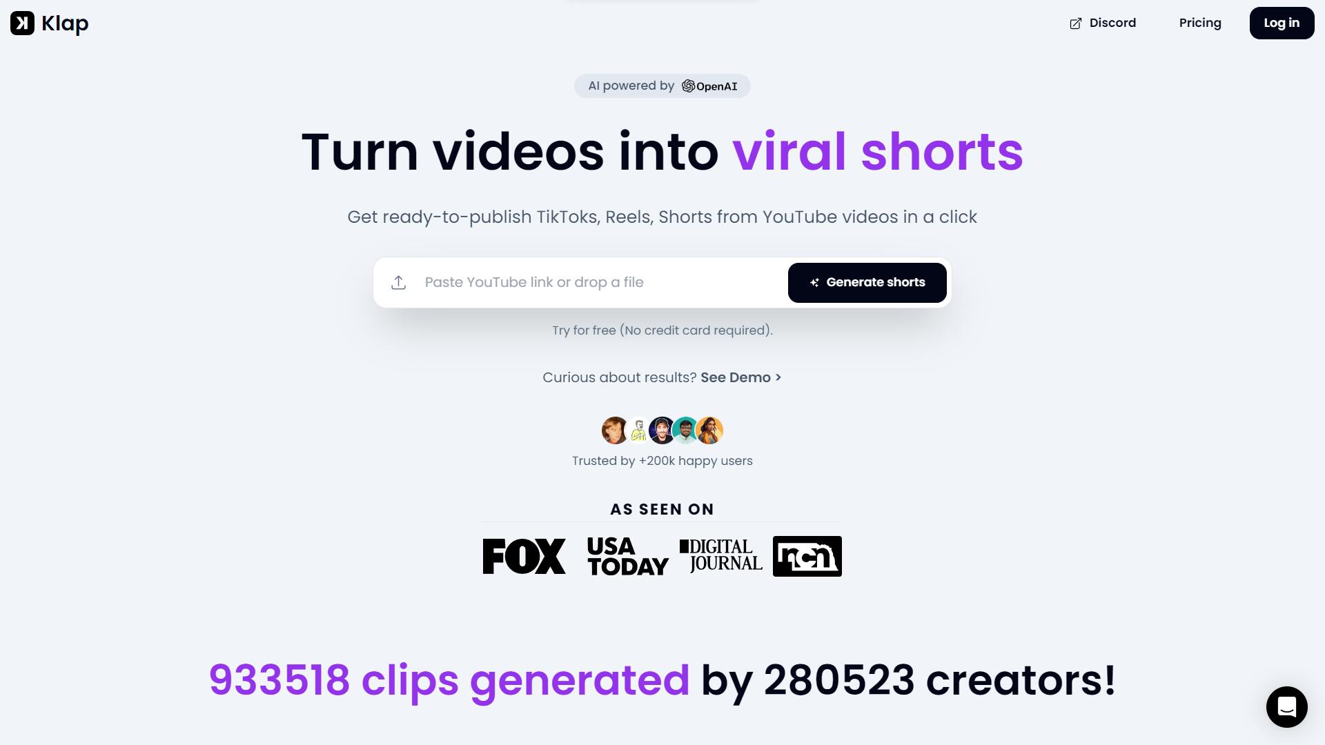 Klap - Revolutionize Video Editing with AI