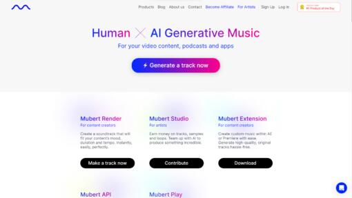 Mubert - The Future of Music Generation