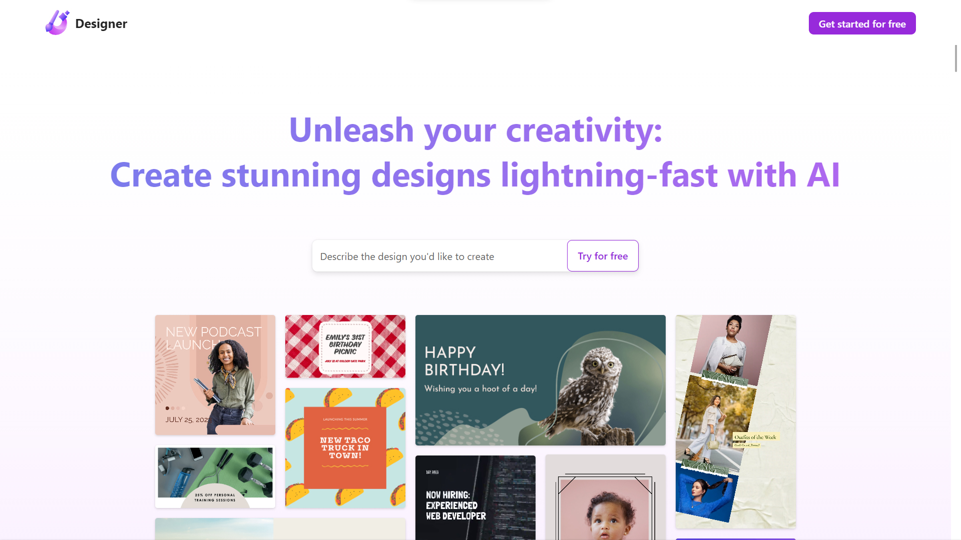 Microsoft Designer - Transform Ideas into Stunning Visuals