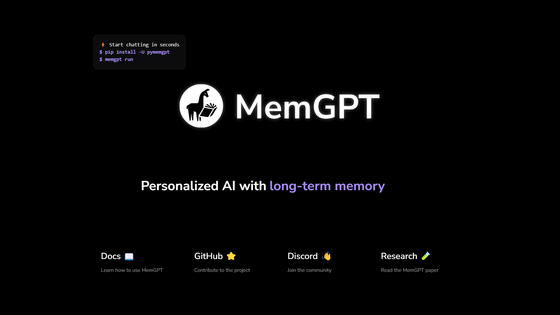 MemGPT: Revolutionizing AI with Long-Term Memory