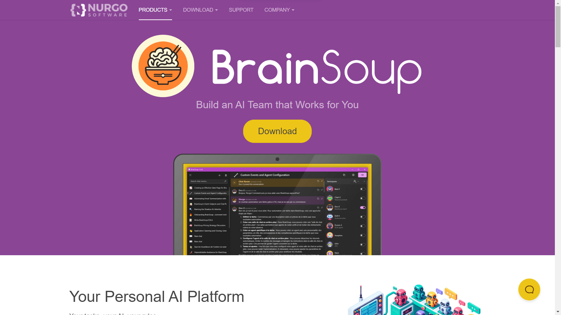 BrainSoup - Create Custom AI Teams for Efficient Tasking