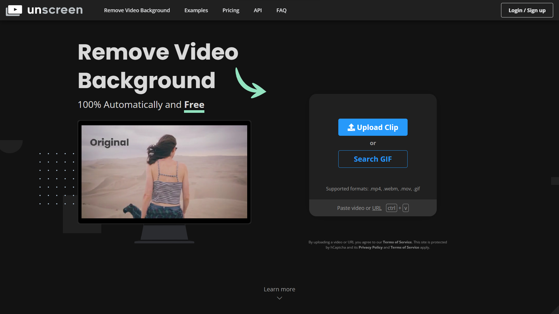 Unscreen - The Ultimate Video Background Eraser