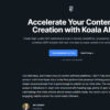 Koala - Enhance Your Content Strategy