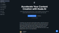 Koala - Enhance Your Content Strategy