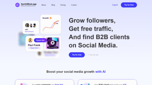 SynthMind - Boost Social Media Growth