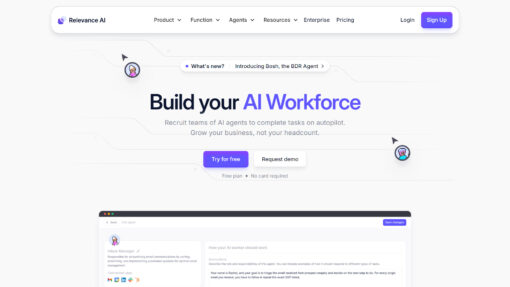 Relevance AI - Your Automated Workforce